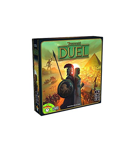 Repos Production, UNBOX NOW, 7 Wonders Duel, Grundspiel, Kennerspiel, Strategiespiel, 2 Spieler, Ab 10+ Jahren, 30+ Minuten, Deutsch, Meerkleuren von Repos Production