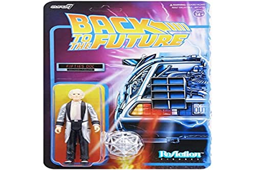 SUPER7 Reaction Actionfigur W2-50s Doc Brown von Super 7