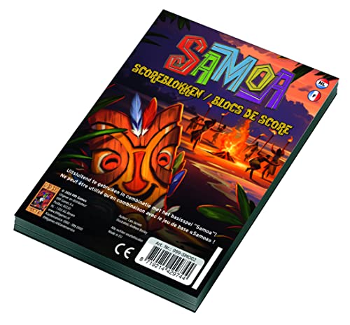 Scoreblöcke Samoa 3 Stück von 999 Games