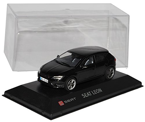 Seat Leon Cupra 280 Schwarz 5 Türer 3. Generation 2012-2020 1/43 Modellcarsonline Sonderangebot Modell Auto von Unbekannt