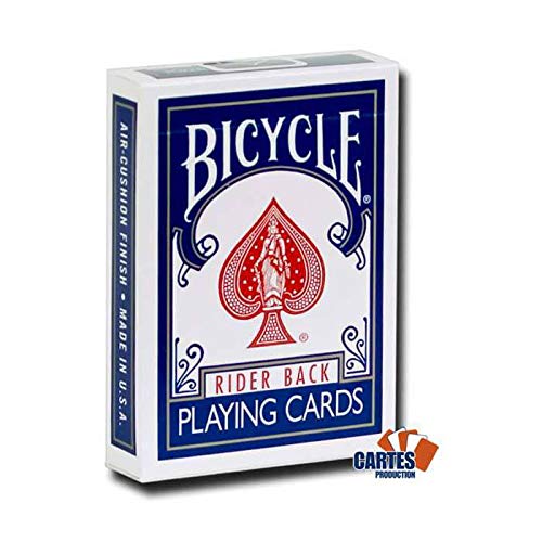 Set mit 54 Karten Fahrrad: Zurück Magic Blue / White Face von US Playing Cards