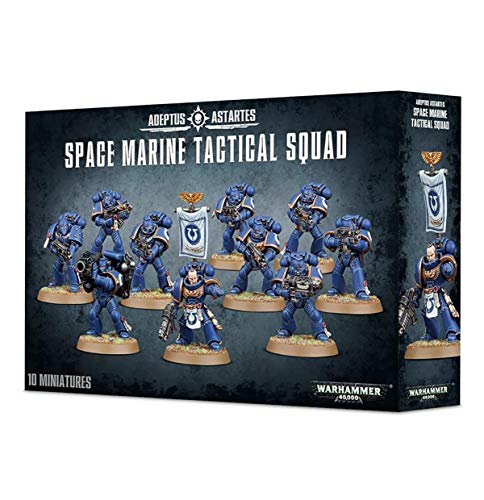 Games Workshop 900004 in Warhammer 40K Space Marine Tactical Squad Game von Games Workshop