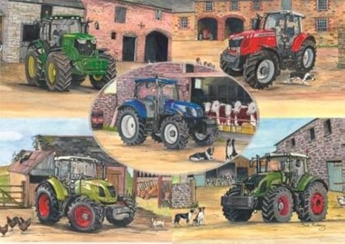 Sue Podbery Collection Modern Traktors Future Classics 1000 Teile Puzzle von Unbekannt