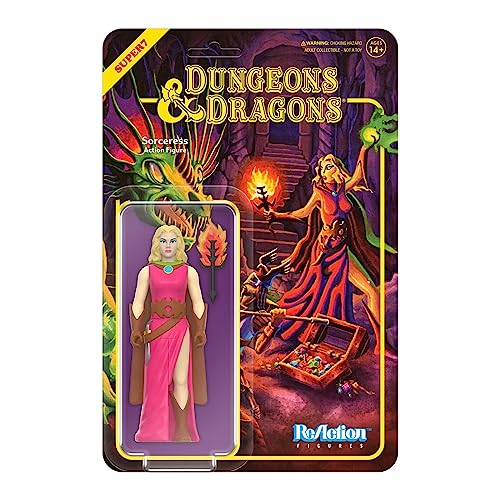 Super7 Dungeons & Dragons Sorceress Basic Box Set - 9,5 cm Reaktionsfigur von Super7