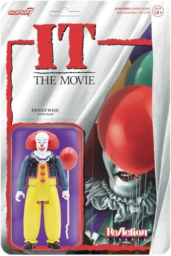 Super 7 RE-SKITW01-PCL It The Movie: Pennywise Reaktionsfigur, Mehrfarbig, Standard von Super7