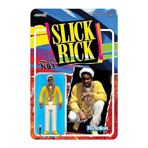 Super7 Unbekannt Slick Rick Reaction Figur von Super7