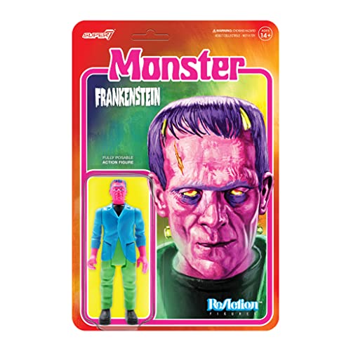 Super7 Universal Monsters Frankenstein Monster (Kostümfarben) – 9,5 cm Universal-Monster-Filme, Actionfigur, klassische Film-Sammlerstücke von Super7