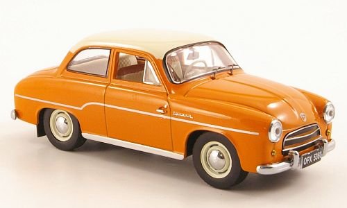 Syrena 102, hellbraun/hellbeige, 1962, Modellauto, Fertigmodell, IST Models 1:43 von Unbekannt