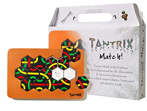 Tantrix Match | Das Taktische Lege Puzzle für groß und klein | Spielspaß für alle von Tantrix