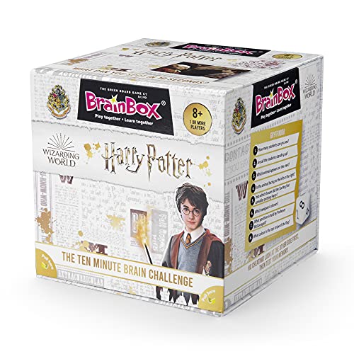 BrainBox , Harry Potter , Card Game , Ages 8+ , 1+ Players , 10 Minutes Playing Time von Brainbox