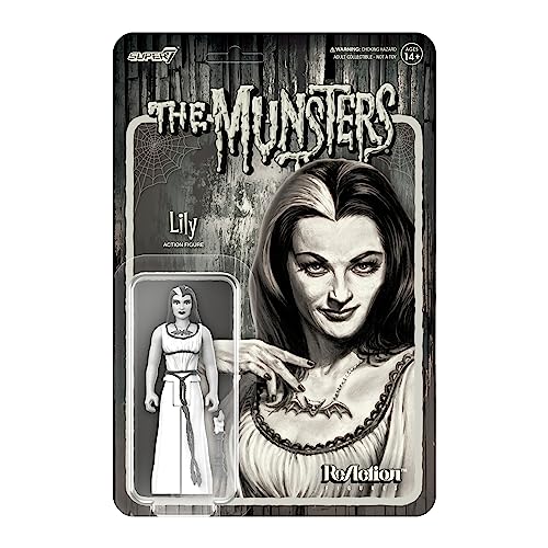 Unbekannt The Munsters: Lily (Graustufen) Reaktionsfigur von Super7