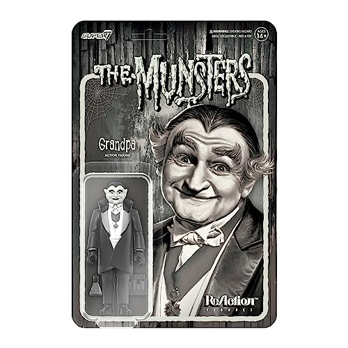 Unbekannt The Munsters: Opa (Graustufen) Reaktionsfigur von Super7