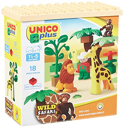 Unbekannt UNICOPLUS 8561 – 0000 – Safari, 18 Stück von Unico