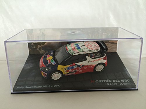 Unbekannt 1:43 Auto : Citroen DS3 WRC LOEB / Elena Rally Guanajuato Mexico 2011 IXO 1/43 Rallye von Unbekannt