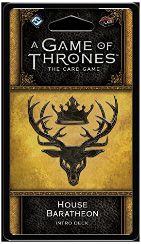 Fantasy Flight Games FFGGT40 House Baratheon Intro Deck: Game of Thrones, Mehrfarbig von Fantasy Flight Games