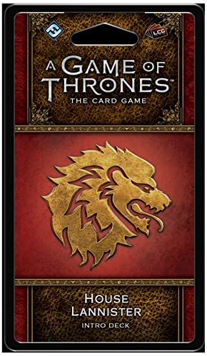 Fantasy Flight Games FFGGT38 House Lannister Intro Deck: Game of Thrones, Mehrfarbig von Fantasy Flight Games