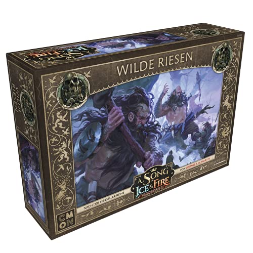 CMON, A Song of Ice & Fire – Wilde Riesen, Erweiterung, Tabletop, 2 Spieler, Ab 14+ Jahren, 45+ Minuten, Deutsch, Mehrsprachig von CMON