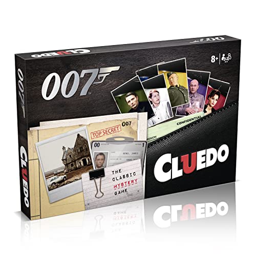 Winning Moves Cluedo: 007 James Bond (English Language) (WM01312-EN1) von Winning Moves