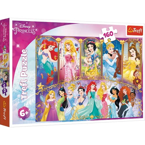 abgee 916 15407 EA 160pcs Disney Princess, red von Trefl