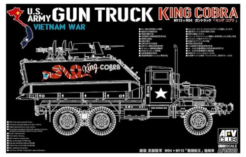 Unbekannt AFV-Club 35323 _ U.S.Army Vietnam War Gun-Truck King Cobra M113+M54 _ 1:35 von AFV Club