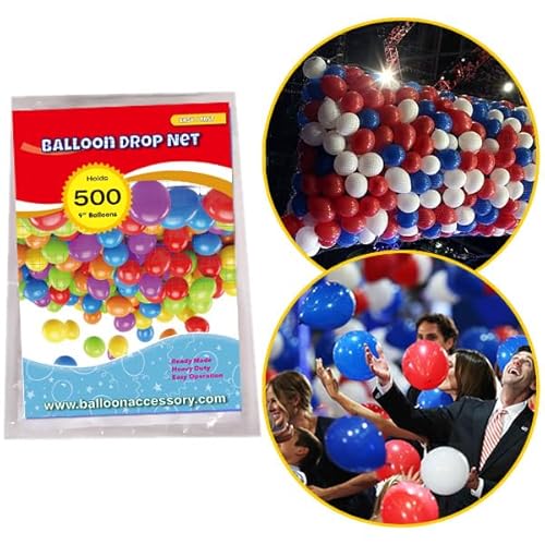 Unbekannt Ballon Fallnetz für ca. 500 Ballons mit 23/25 cm Durchmesser von Unbekannt