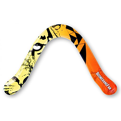 BoomerangFan boomerangfantiger-r 22 cm rechts Tiger Boomerang von BoomerangFan