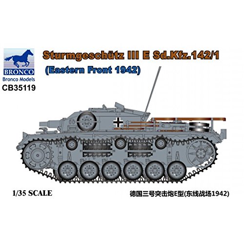 Bronco Models CB35119 Modellbausatz Sturmgeschütz III E Sd.Kfz.142/1" von Bronco Models