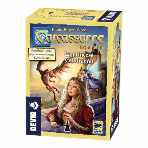 Devir - Die Prinzessin und der Drache, Brettspiel (BGCARPRI) von Devir