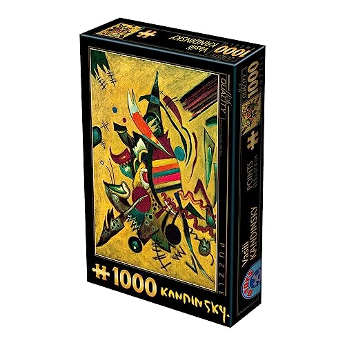 D-TOYS 1 Other License Puzzle 1000 Kandinsky Composition II, Multicolour von D-Toys