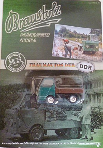 Braustolz Multicar Einsitzer Schüttgut - Nr. 22 - Modellauto - Spielzeugauto - Kid - ca. 1:64 - nur das Modellauto von unbekannt