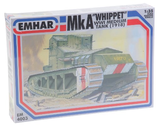 Emhar EM4003-1/35 Fahrzeug WW I Medium A Whippet Tank von Emhar