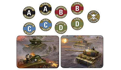 Unbekannt Flames of War: Late War Mission Token Set (TK103) von Flames of War