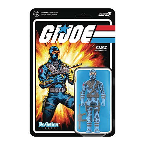 Unbekannt GI Joe W3 Firefly Comic Reaction FIG, Multi, RE-GIJOW3A-FFY- von Super7