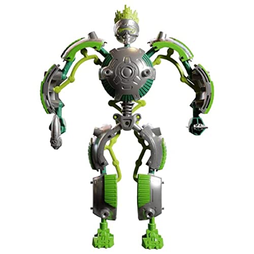 Gigabots 38117 Transforming 13 inch Action Collectable poseable Figures Construction Toys Energy Core-Fragbot, Multicolore, Large von Blip Toys