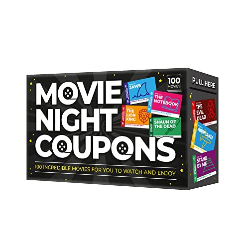 Unbekannt Gift Republic - Movie Night Coupons 100 Movies von GR Gift Republic