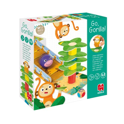 Goula 53153 Go Gorilla, Holzspiel, Talla única von Goula