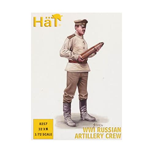 HäT 8257 Armee 1/72 Russische Artillerie-Mannschaft, Nicht bemalt, Small von HäT