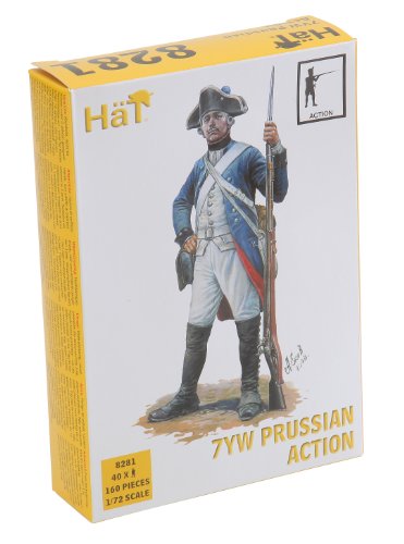 HäT 8281-1/72 Preussische Infanterie in Aktion, Weiß von HäT