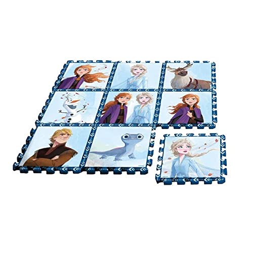 Unbekannt KL85543 Schaumstoff, Eiskönigin Bodenpuzzle, bunt, One Size von Kids Licensing