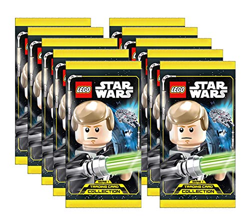 Unbekannt Lego Star Wars – Serie 1 Sammelkarten – 10 Booster – Deutsch von FOXCUP