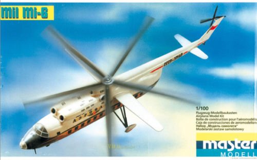 Unbekannt Mil Mi-6 Hubschrauber Helikopter1:100 Master Modell Plasticart 1003 Original DDR von Unbekannt