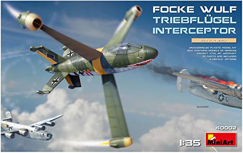 Mini Art 550040002 Focke-Wulf Triebflügel Interceptor Fahrzeug Plastik Bausatz, grau von MiniArt