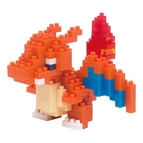 nanoblock NBPM008 Pokemon Charizard, Colourful, Bandai von nanoblock