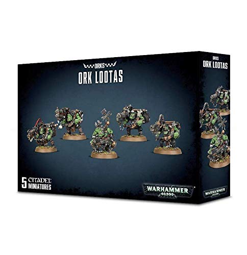 Games Workshop Warhammer 40k - Orks Lootas (2018) GW-50-22 Schwarz von Games Workshop