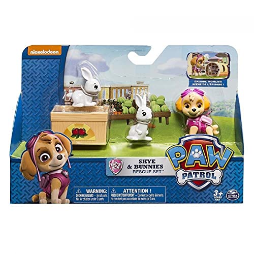 Noddy PAW Patrol 6026617 - Set mit ausgesuchten Tierjungen und Tierfreunden der Zeichentrickserie Helfer auf Vier Pfoten von PAW PATROL