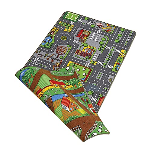 Paradiso Toys 80 x 120cm Duoplay Carpet von Plum