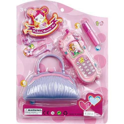 Partner Jouet a0802025 discountsexshop Kostüm-Set bestehend aus Spielzeug Handy, Handtasche und Zubehör – in Blister Verpackung von Partner Jouet