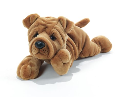 Plüsch & Company Ruga 05925 – Plüsch – Hund Sharpei liegend 40 cm von Plush & Company