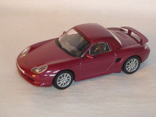 Unbekannt Porsche Boxster S Cabrio Mit Hard Top Coupe 986 2002 1/43 De Agostini Modellauto Modell Auto von DeAgostini