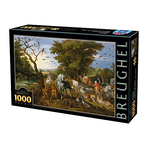 Unbekannt 75253 D-Toys Puzzle 1000 Teile Brueghel Pieter Noah's Ark, Multicolored von D-Toys